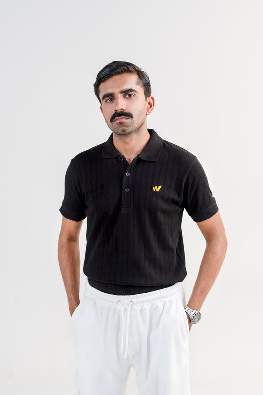 Black Drop Needle POLO