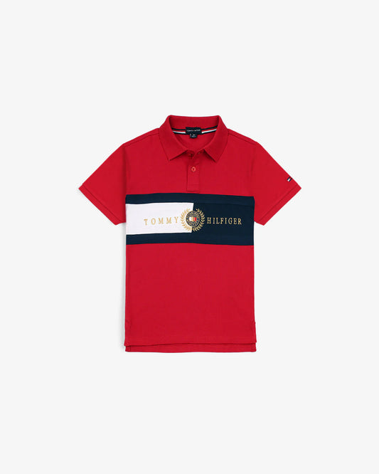 TH 513 - Embroidered Logo Polo Shirt